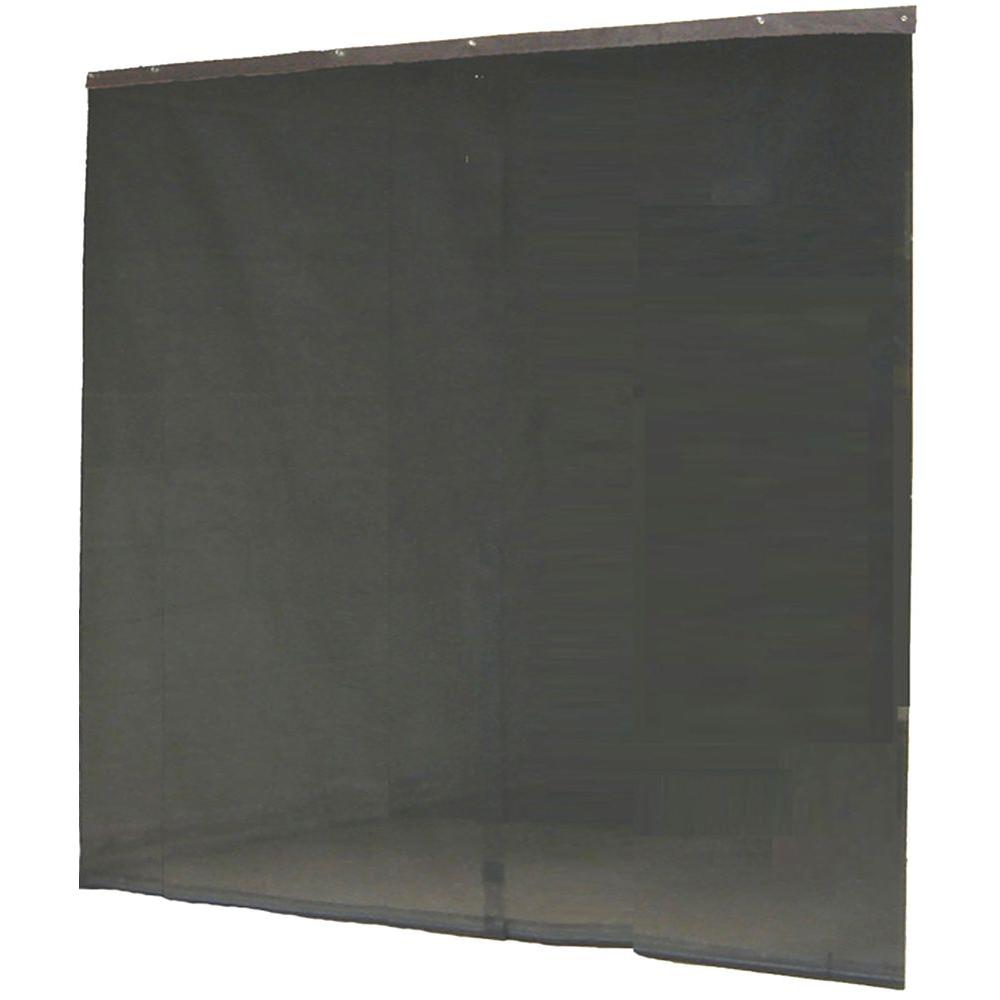 Details About Garage Door Roll Up Screen Overhead Retractable Mesh Barns Insect Bug 120 X 96