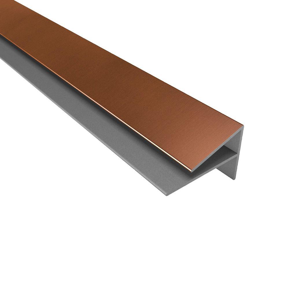 Fasade 4 ft. Large Profile Outside Corner Trim in Oil Rubbed Bronze178