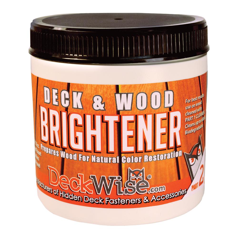 DeckWise 16 oz. Deck and Wood Brightener Part 2-WOOD-BRTNR 