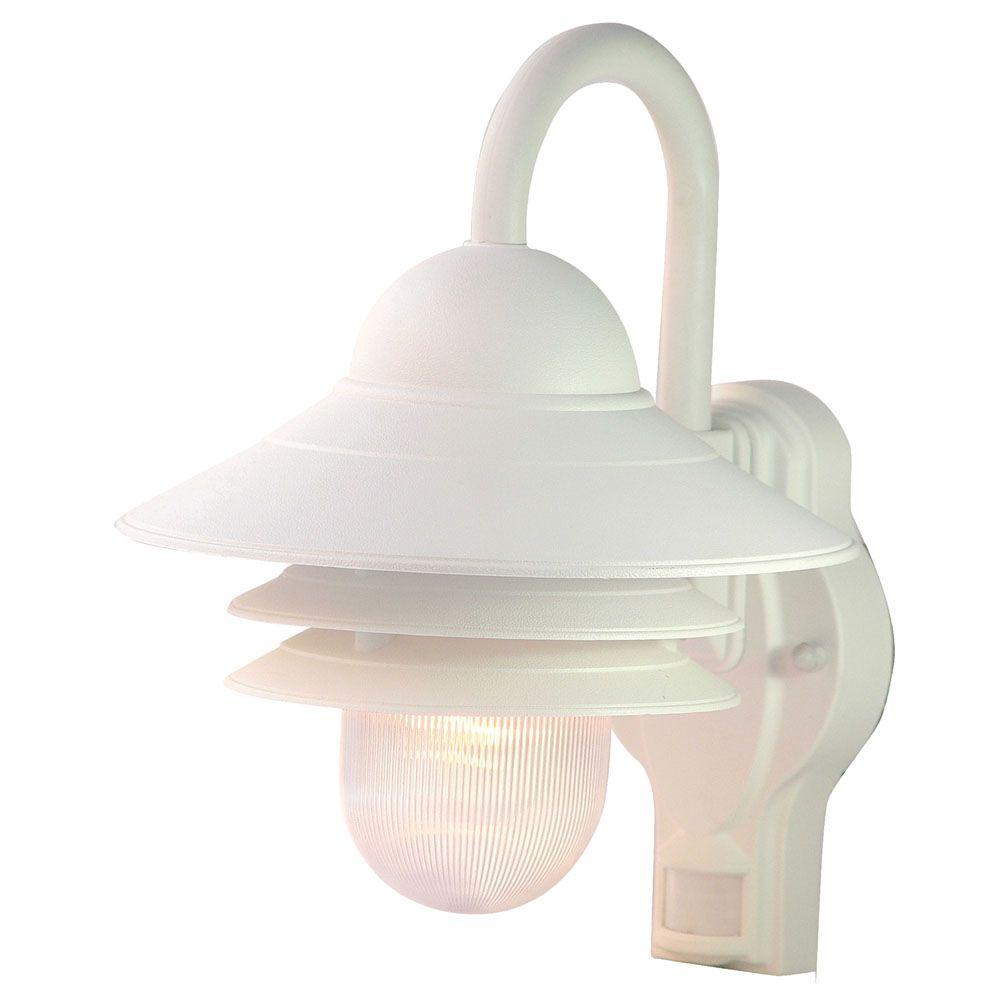 Acclaim Lighting Mariner Collection Wall Mount 1 Light Textured White Outdoor Lantern Sconce Acclaim Lighting Mariner Collection Wall Mount 1 Light Textured White Outdoor Lantern Sconce