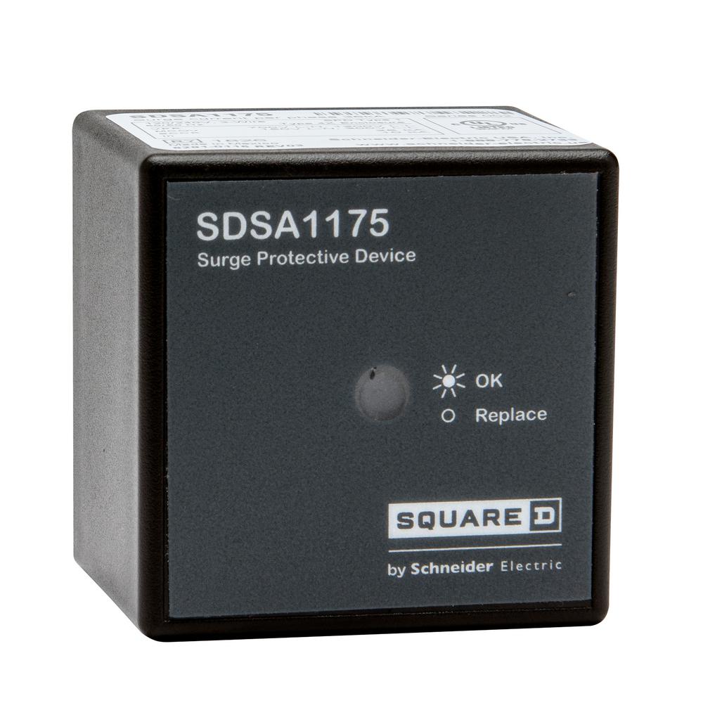 Square D 36 KA Single Phase Panel Mounted Type 1 Surge Protective ...