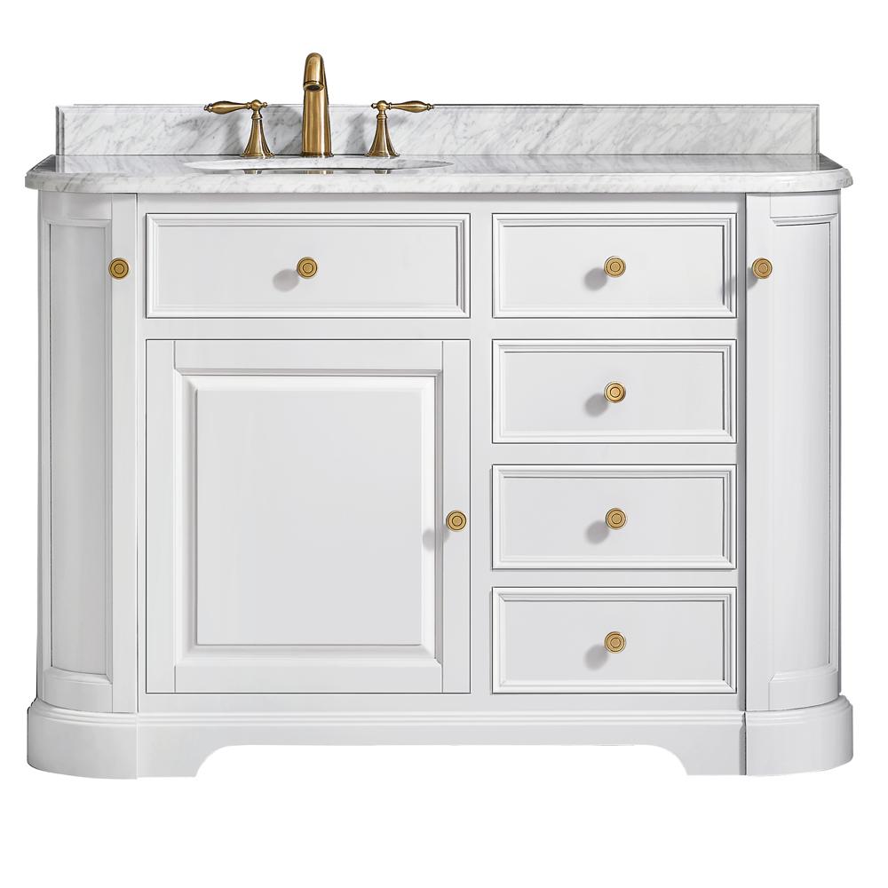 Ove Decors Cultured Marble Bath The Home Depot D Vanity In Pure White With Marble