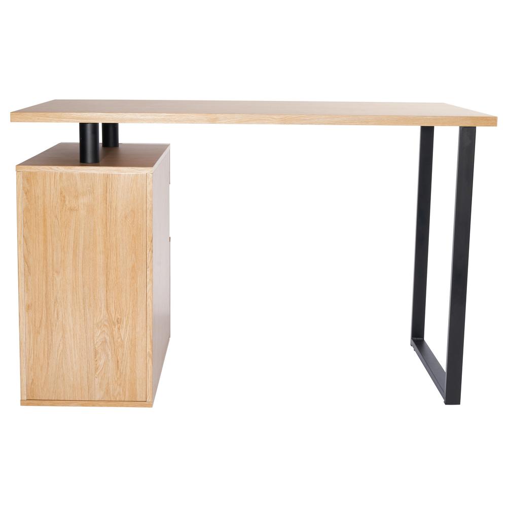 Techni Mobili Pine Computer Desk With Storage And File Cabinet Rta Techni Mobili Pine Computer Desk With