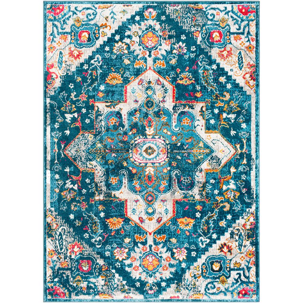 Artistic Weavers Zora Teal Multi 7 Ft 10 In X 3