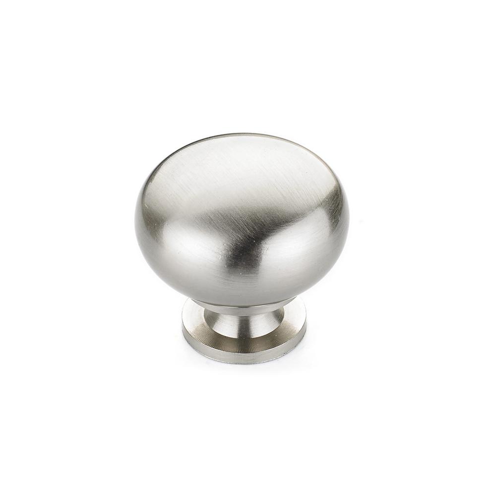 Richelieu Hardware 1 1 4 In 32 Mm Brushed Nickel Traditional