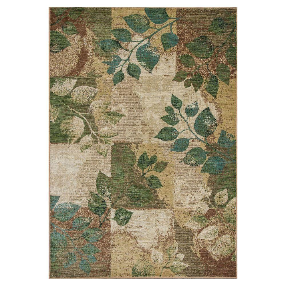 Kas Rugs Plantscape Multi Green 3 Ft In X 5 Area Rug Kas Rugs Plantscape Multi Green 3 Ft In X 5