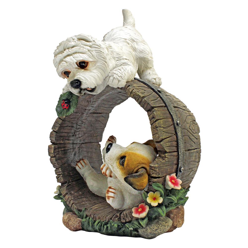 Download Yard Garden Outdoor Living Home Garden Only Original Design Mischievous Doggy Puppy Home Decore Dog Gnome Statue