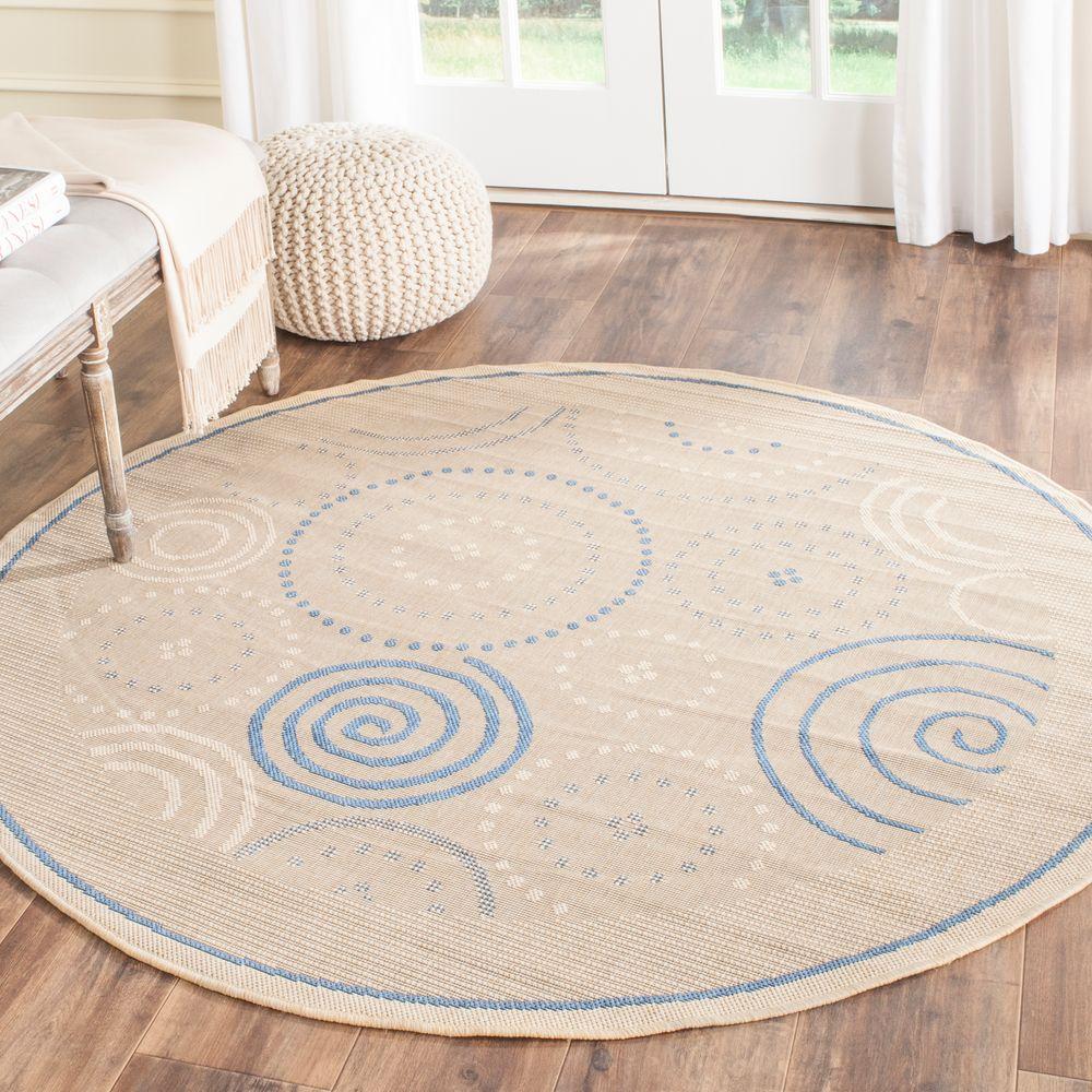 Round Blue Area Rugs Rugs The Home Depot