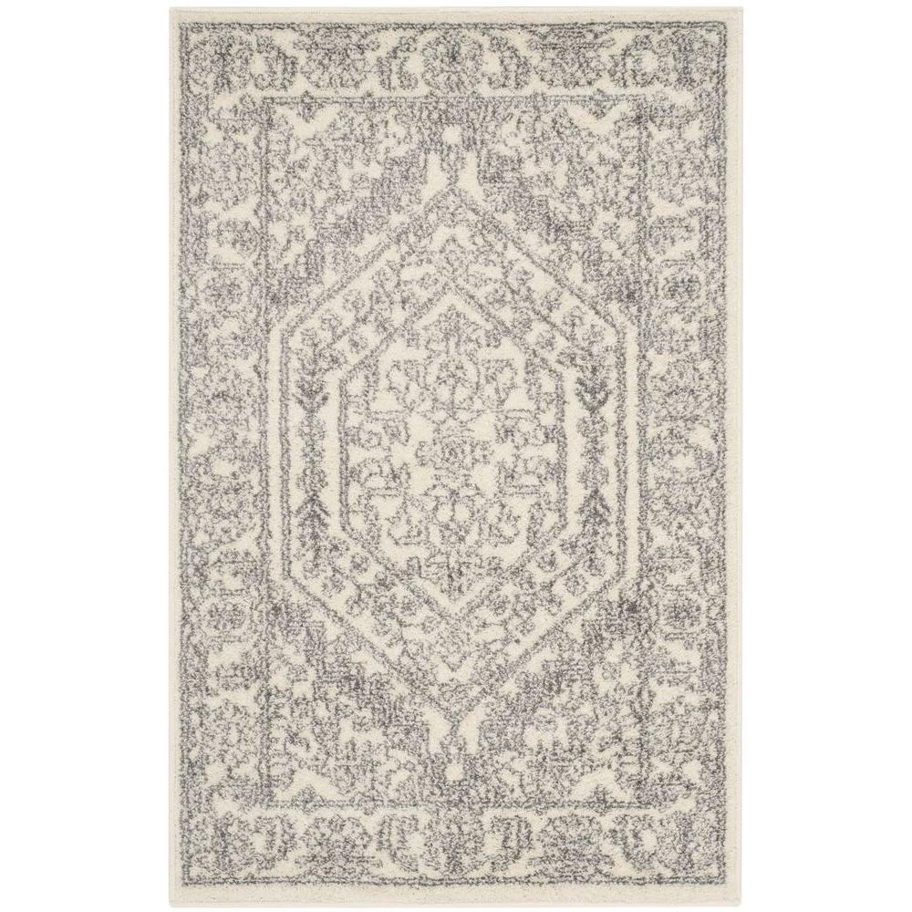 Safavieh Adirondack Ivory/Silver 5 Ft. 1 In. X 7 Ft. 6 In. Area Rug ...