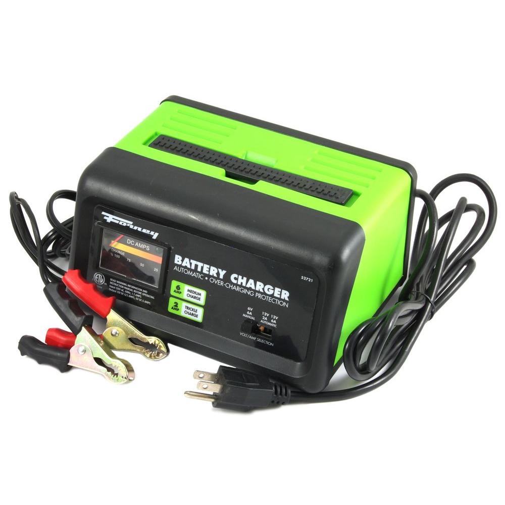 Forney 2/6 Amp 6/120Volt Trickle Charger52721 The Home Depot