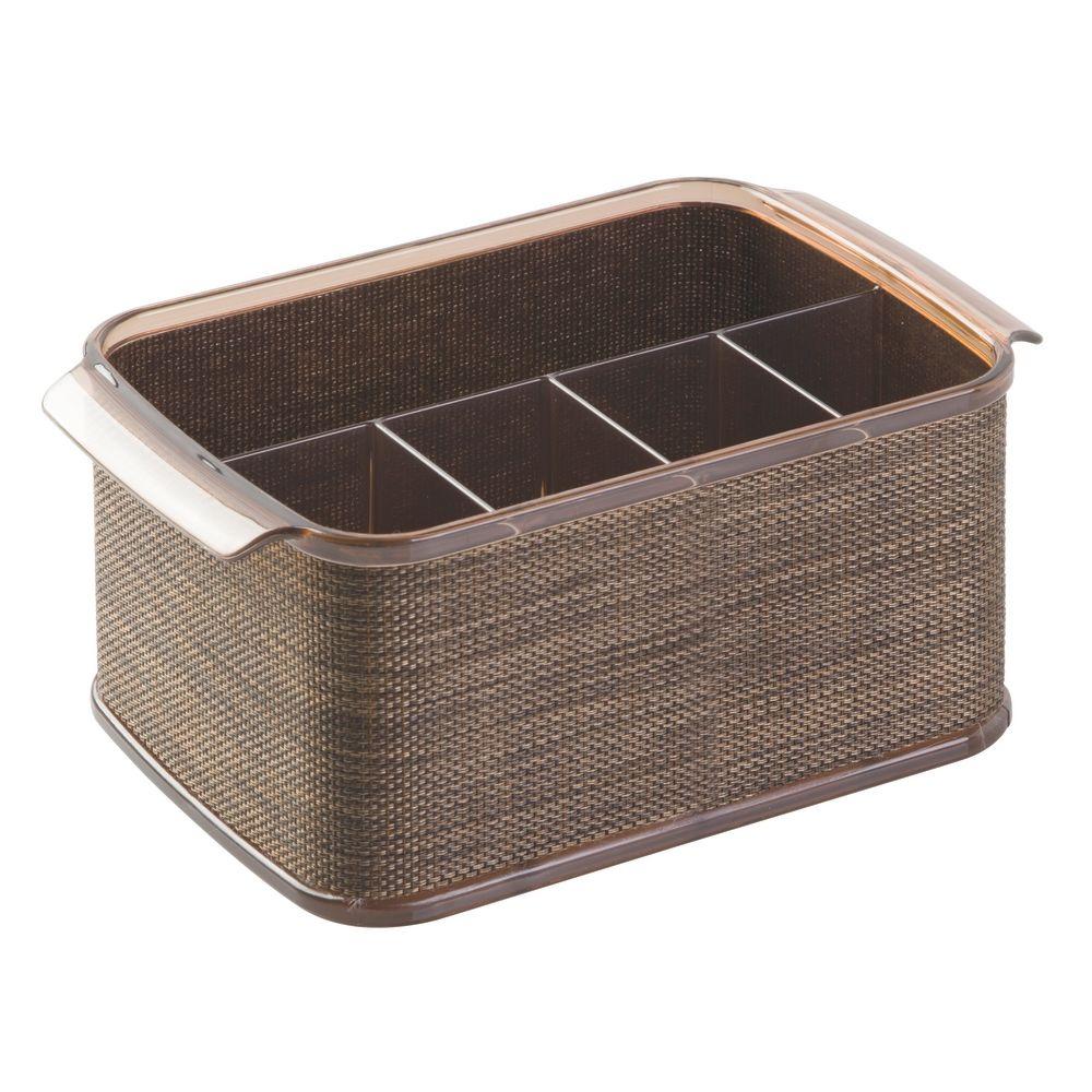 interDesign Twillo Cutlery Caddy in Bronze34980 The