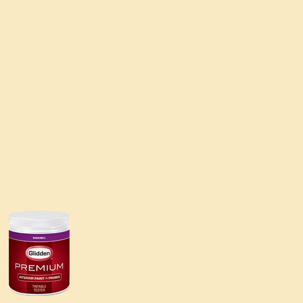 Glidden Premium 8 oz. HDGY03U Yellow Acacia Bloom Eggshell Interior