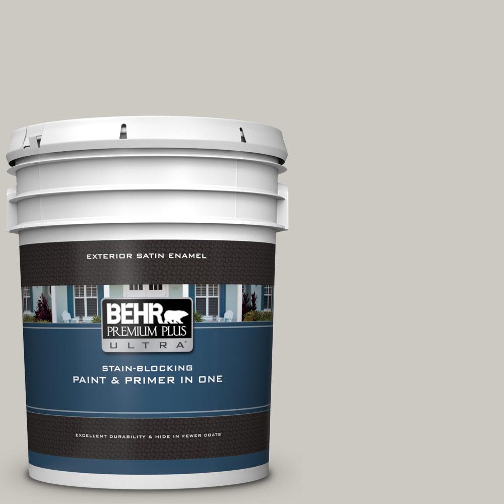 BEHR Premium Plus Ultra 5 Gal 790C 3 Dolphin Fin Satin Enamel   Dolphin Fin Behr Premium Plus Ultra Paint Colors 985005 64 1000 