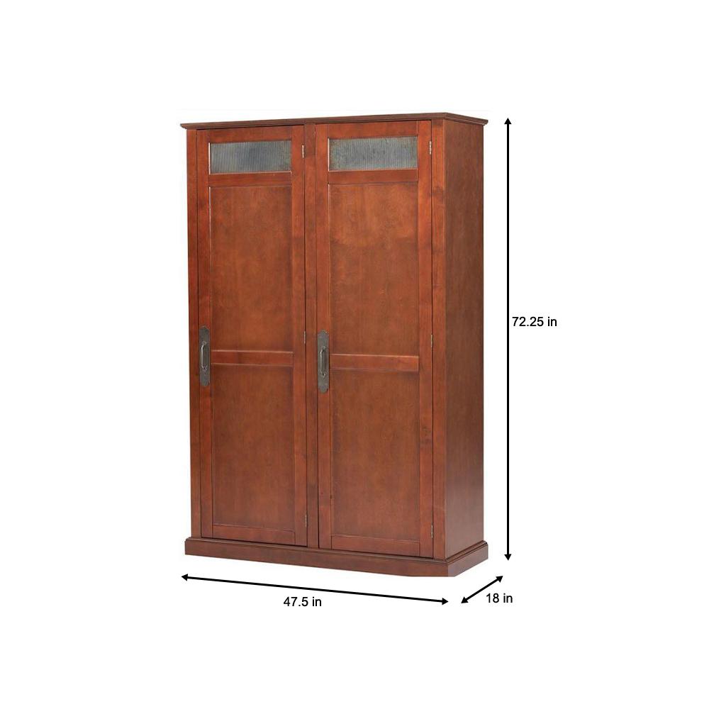 Home Decorators Collection Payton Chestnut Brown Storage Locker