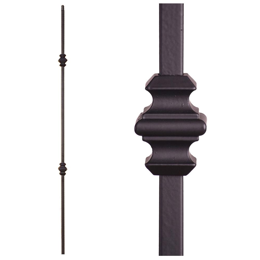 HOUSE OF FORGINGS Designer Square 44 in x 0 625 in Satin