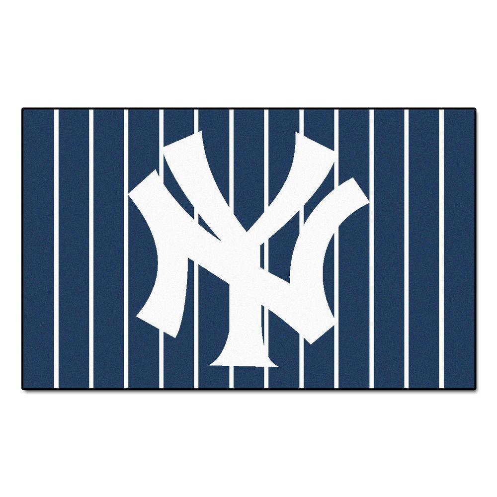 FANMATS New York Yankees 4 ft. x 6 ft. Area Rug6961 The Home Depot