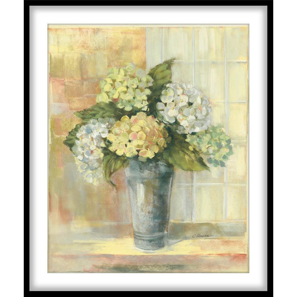 Ptm Images 9 75 In X 11 Yellow Hydrangea Framed Wall Art 1 Yellow Hydrangea Framed Wall Art