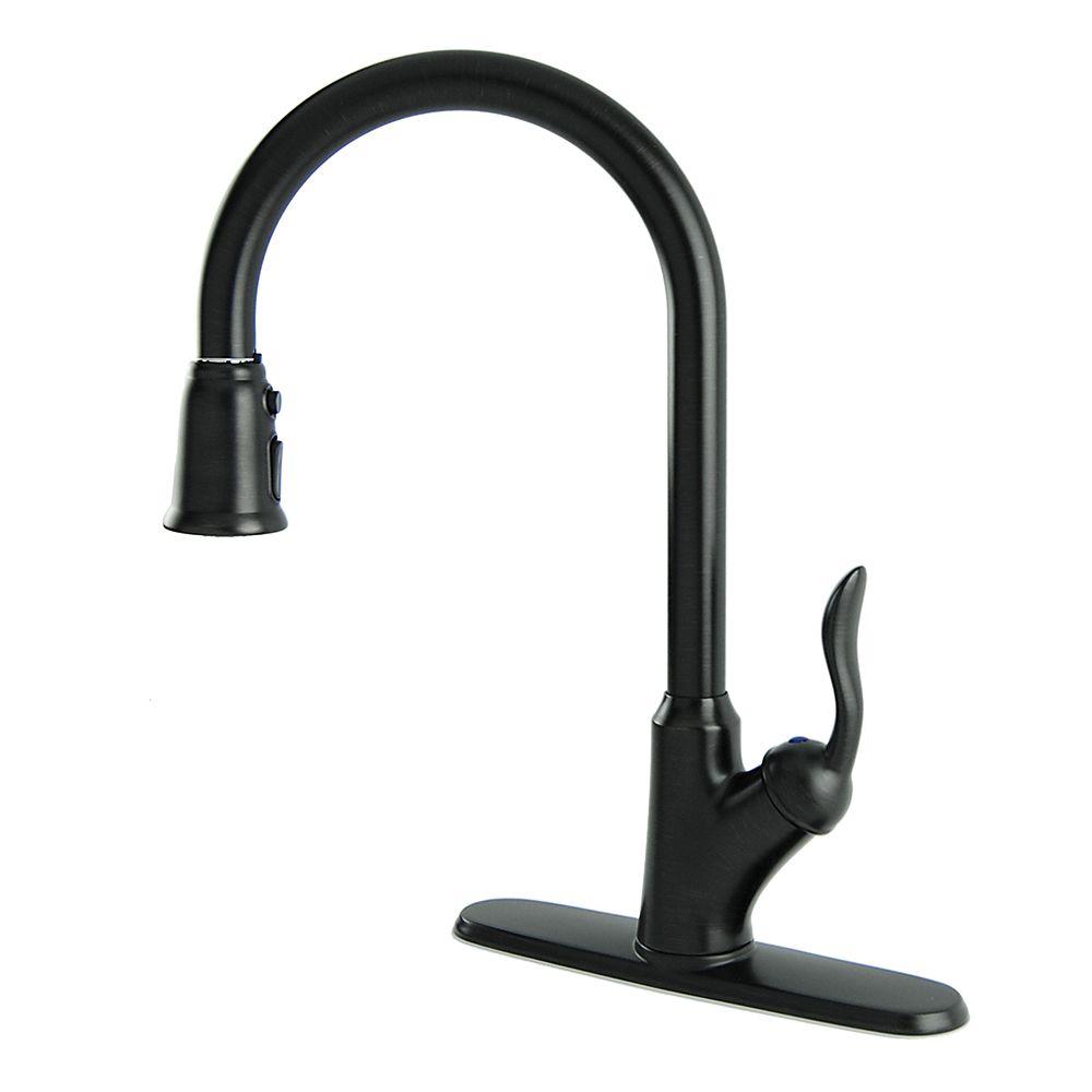 Fontaine Francesca Single Handle Pull Down Sprayer Kitchen Faucet