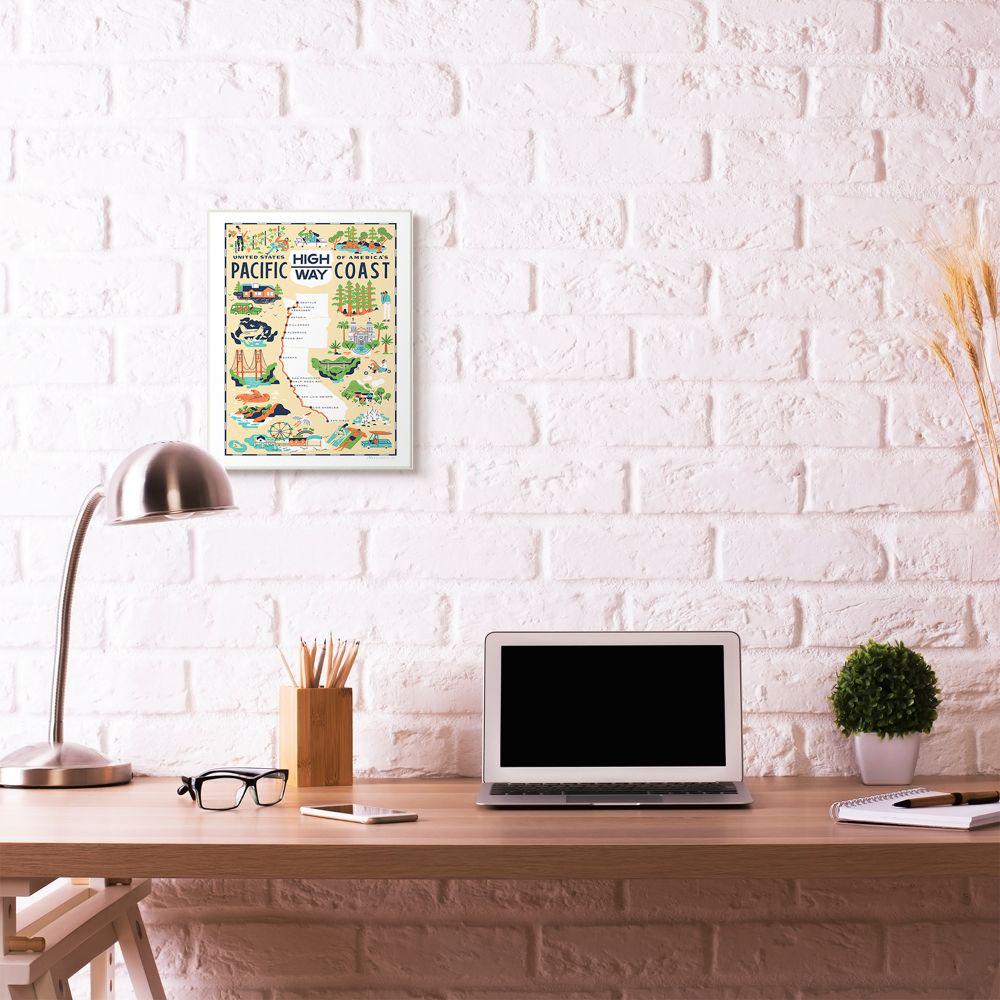 The Stupell Home Decor Collection 12 In X 18 In Us Pacific
