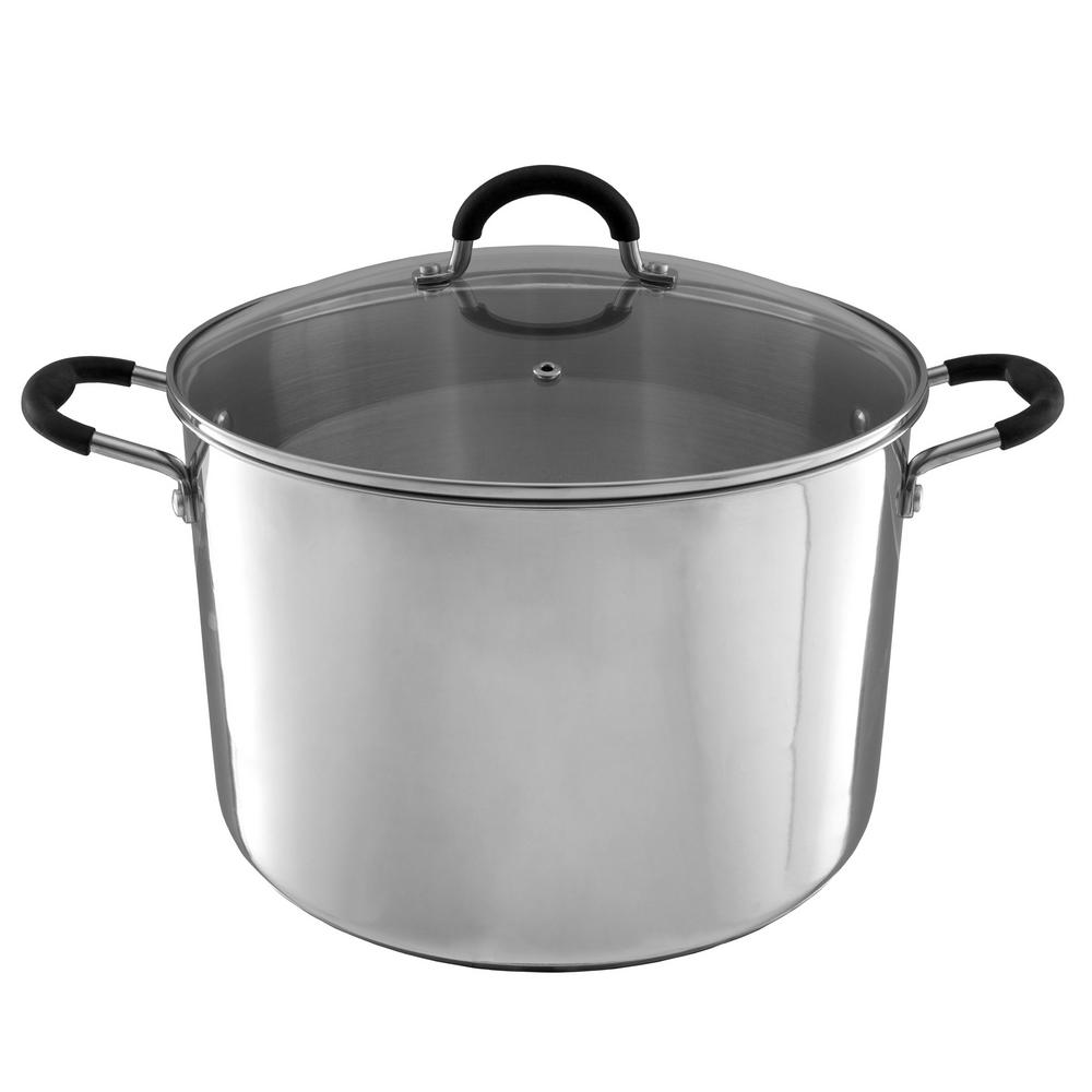 Classic Cuisine 12 Qt. Stainless Steel Stock Pot with LidHW031042