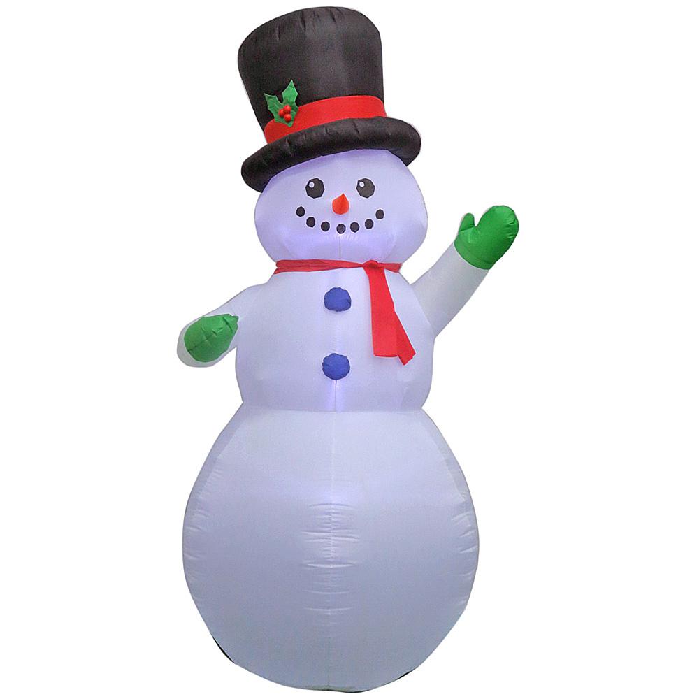 Home Accents Holiday 9 ft. Inflatable AirblownSnowman14991 The Home