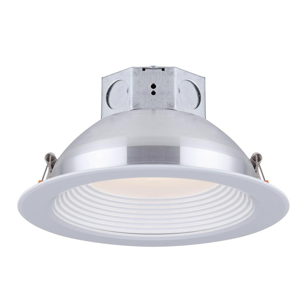 Canarm 6 In White Integrated Led Recessed Kit Canarm 6 In White Integrated Led Recessed Kit
