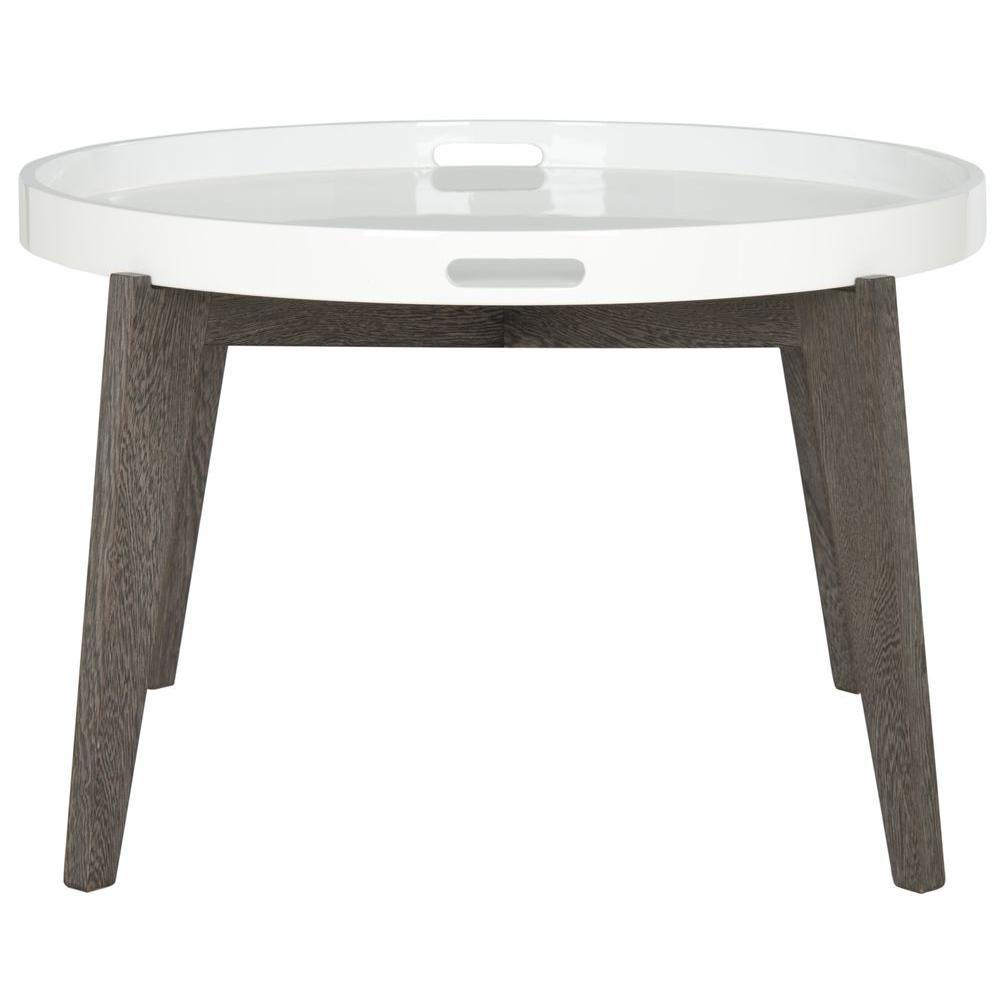 Altra Furniture Parsons White End Table5185196W The Home Depot