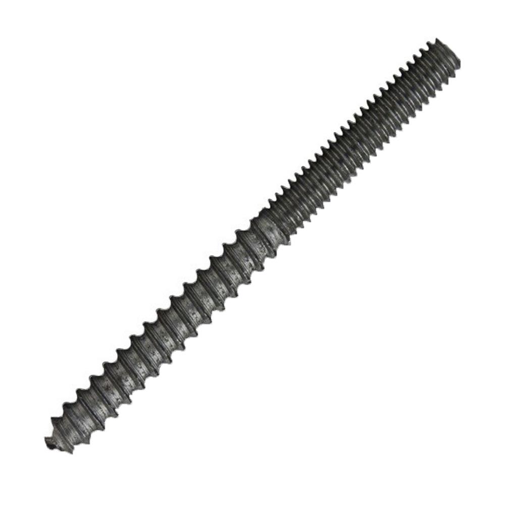 1/4 in.-20 x 3 in. Coarse/Standard Steel Plain Hanger Bolt (100-Pack ...