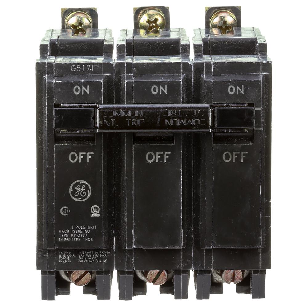Stab In 3-ITE//SIEMENS//GE 3 Pole 30 Amp Circuit Breaker 240 VOLTS New 3 Phase