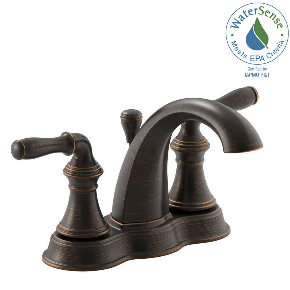 KOHLER Devonshire 4 in. Centerset 2Handle MidArc WaterSaving