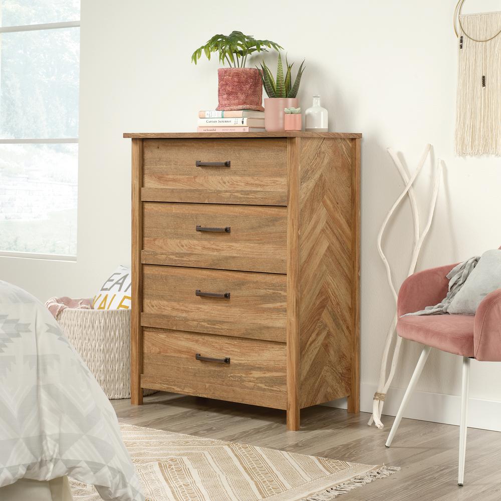 South Shore Gravity 5 Drawer Gray Maple Chest 9036035 The Home Depot