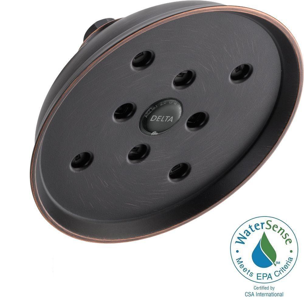 Delta 1Spray 61/2 in. Raincan Shower Head in