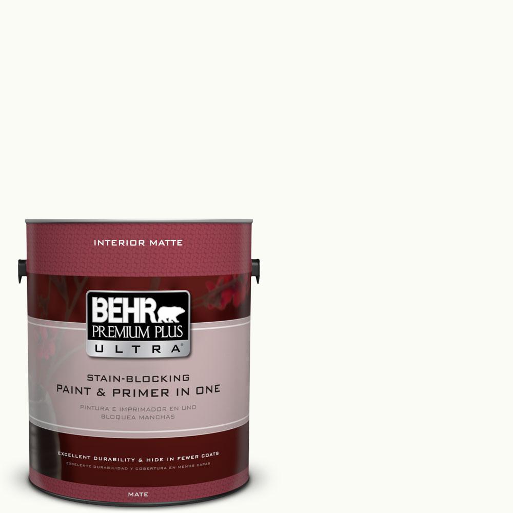Behr Premium Plus Ultra 1 Gal Ppu18 06 Pure White Matte Behr Premium Plus Ultra 1 Gal Ppu18 06 Pure White Matte Interior