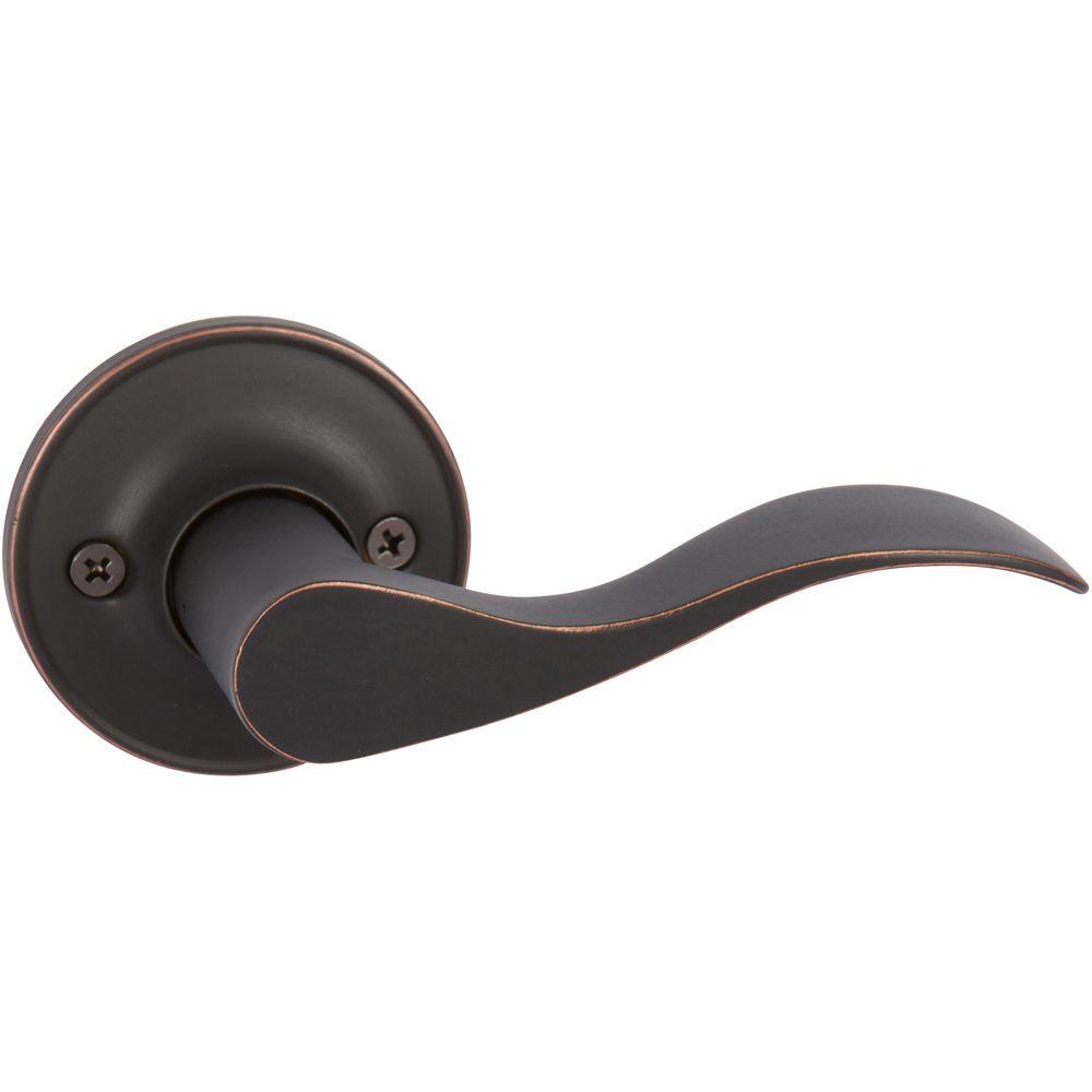 Delaney Callan Edged Oil Rubbed Bronze LeftHanded Dummy Lever