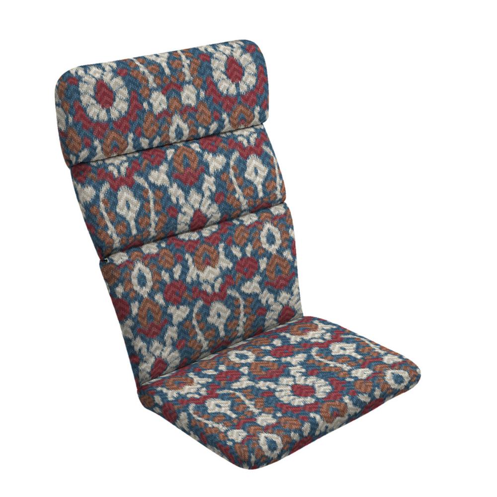 ARDEN SELECTIONS DriWeave Phyllis Ikat Outdoor Adirondack Chair Cushion