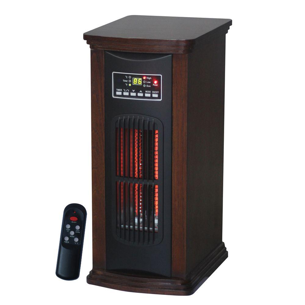 Ecotronic 1500Watt 3Element Tower Infrared Electric Portable Heater