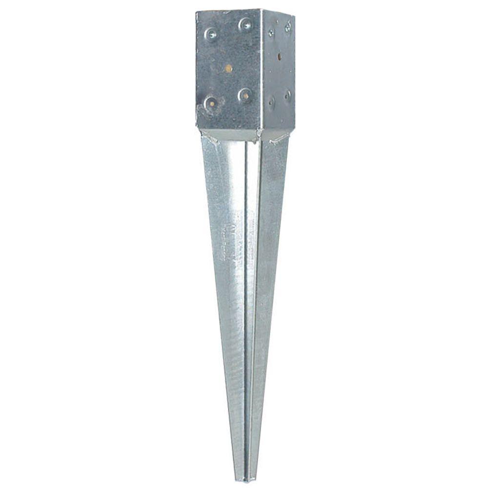 Oz-Post T4-600 4 in. Square Fence Post-30180 - The Home Depot