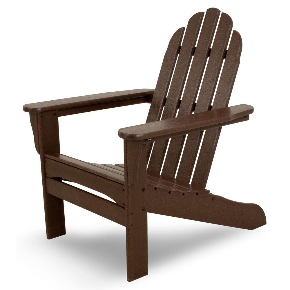 US Leisure Fern Plastic Adirondack Chair153853  The Home Depot