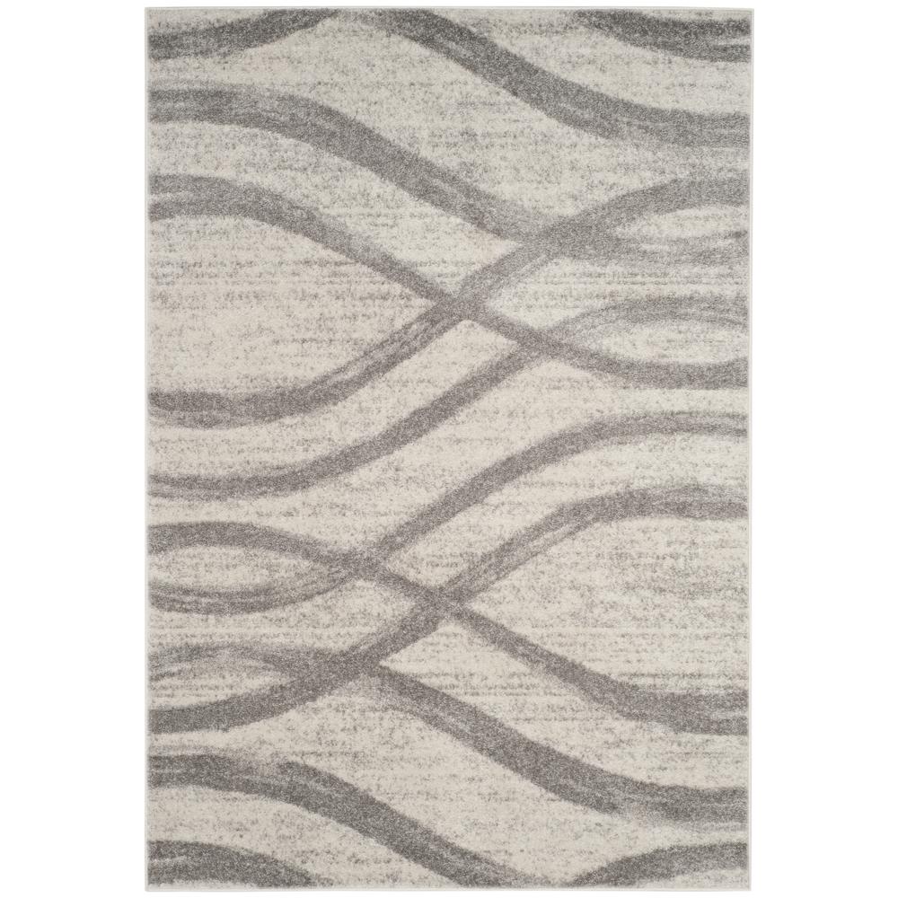 Safavieh Adirondack Cream/Gray 4 ft. x 6 ft. Area RugADR125C4 The