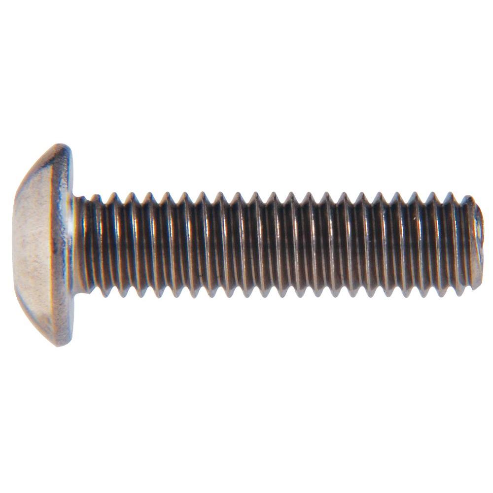 M4-0.70 Metric Button Head Socket Cap Screws Stainless Steel