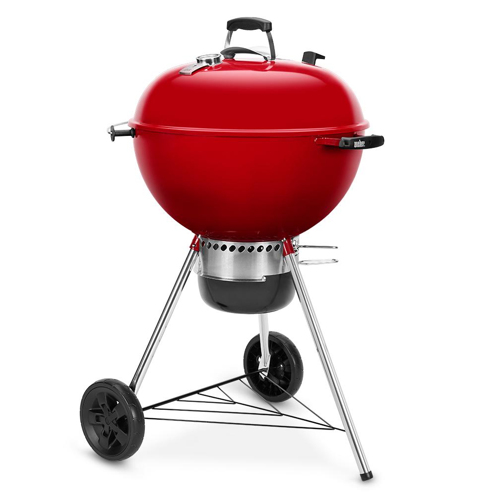 Weber 22 inch Limited Edition Original Kettle Premium Charcoal Grill in Red by Weber