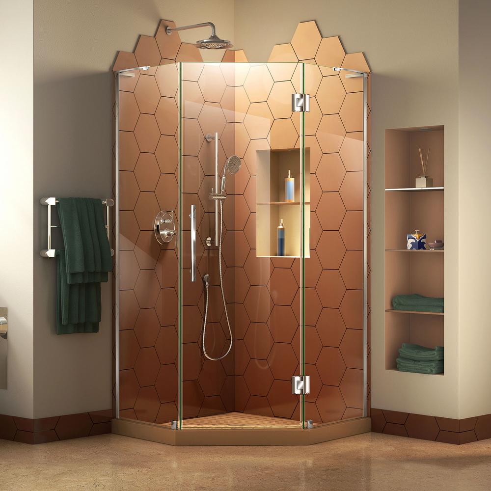 Dreamline Prism Plus 38 In D X 38 In W X 72 In H Semi Frameless