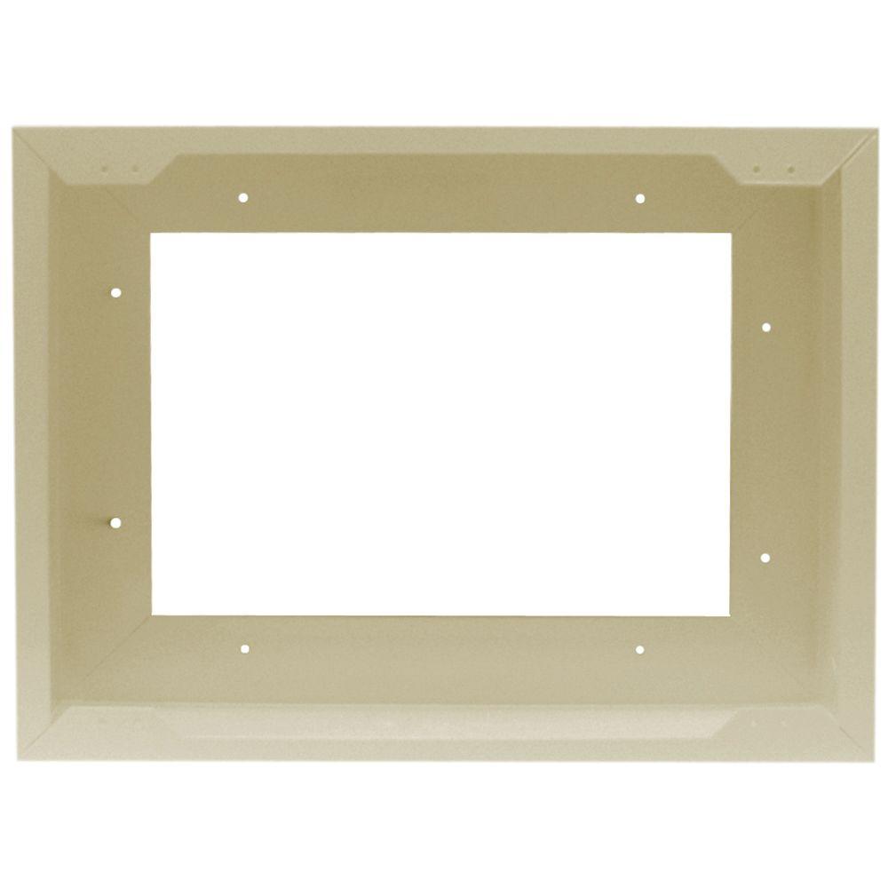 Cadet ComPak Twin Metal Surface Mount Adapter in AlmondCTS4A The