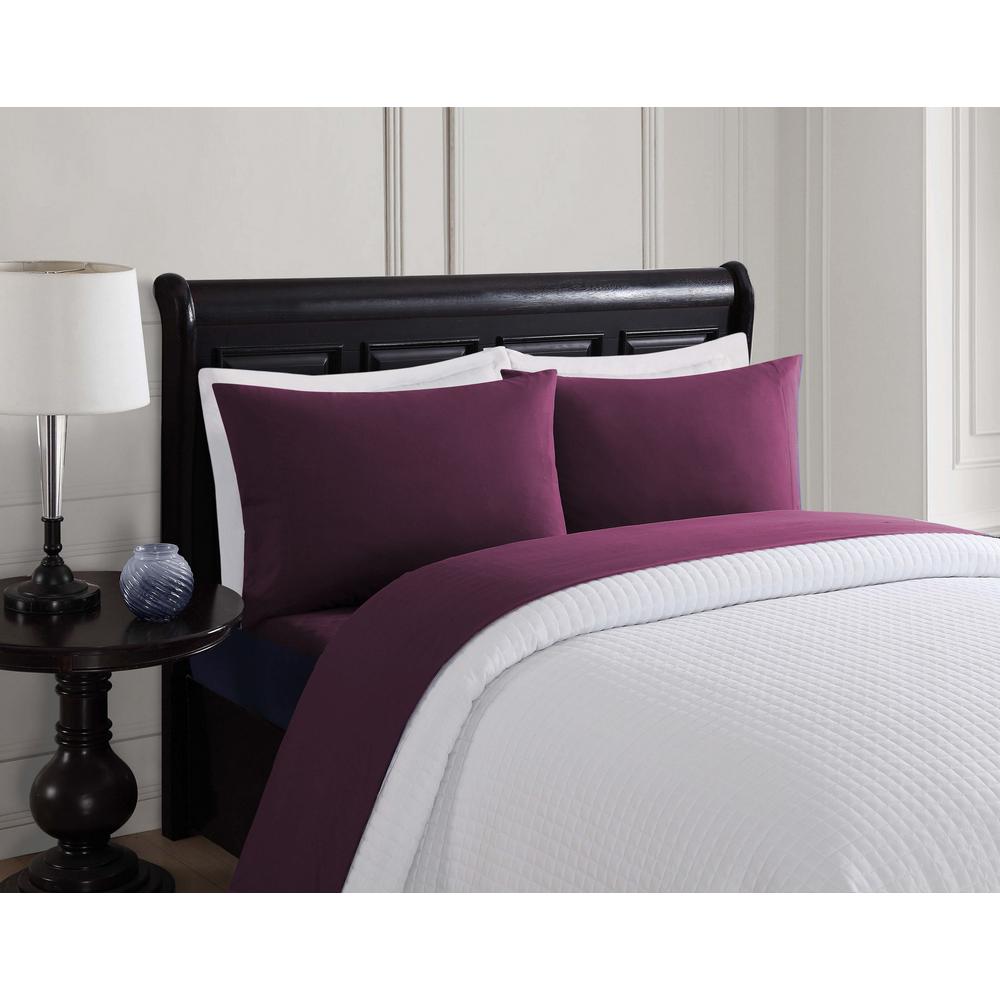 London Fog 6 Piece Solid Black Queen Sheet Set Ss9809caqn 4700 The This Review Is From 6 Piece Solid Deep Purple King Sheet Set
