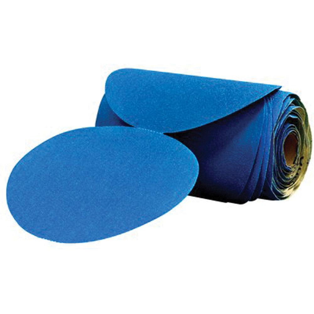 3M 6 in. Disc 150Grade Stikit Sandpaper in Blue (100 per Roll)36205