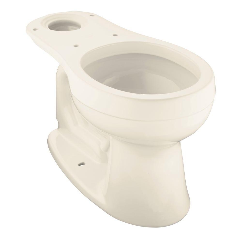 KOHLER Cimarron Round Front Toilet Bowl Only Less Seat in AlmondK4287