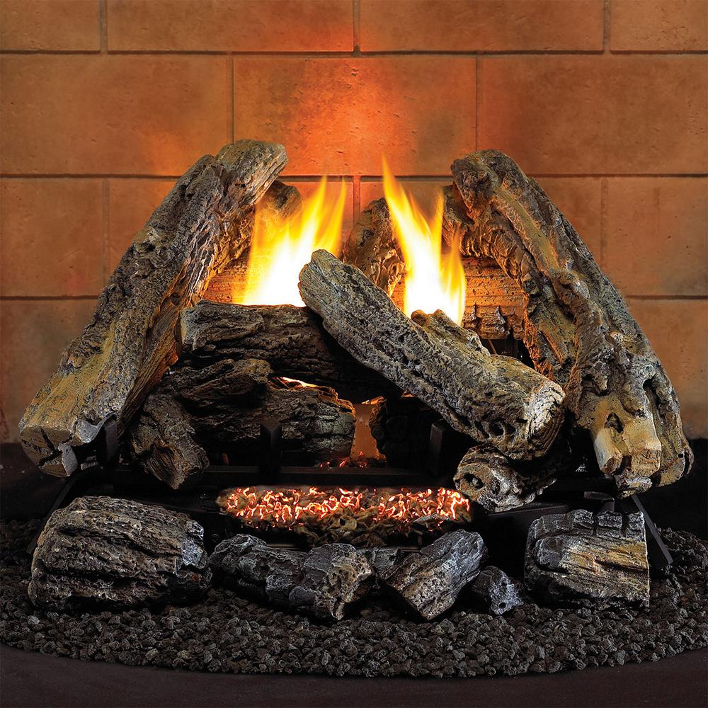 gas fireplace logs