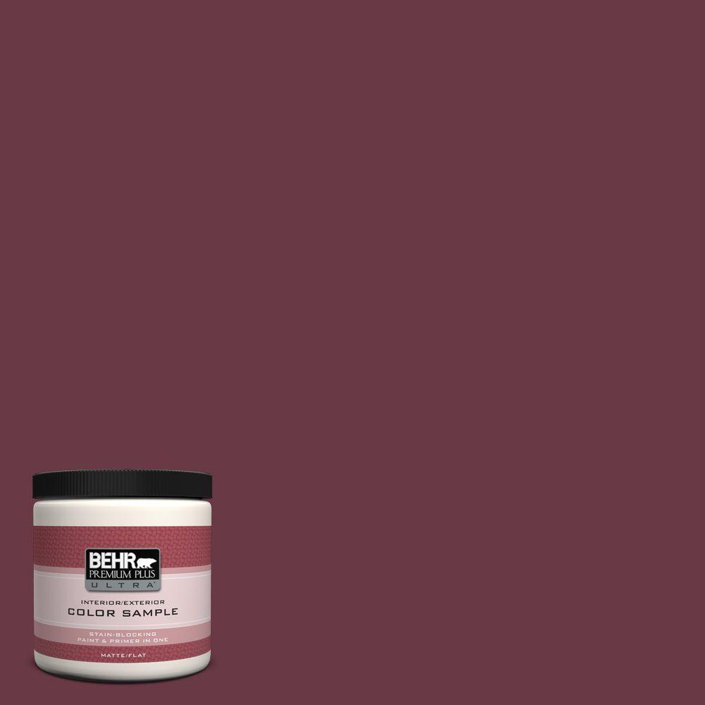 Behr Premium Plus Ultra 8 Oz 110d 7 Vin Rouge Matte Interior 110d 7 Vin Rouge Matte Interior