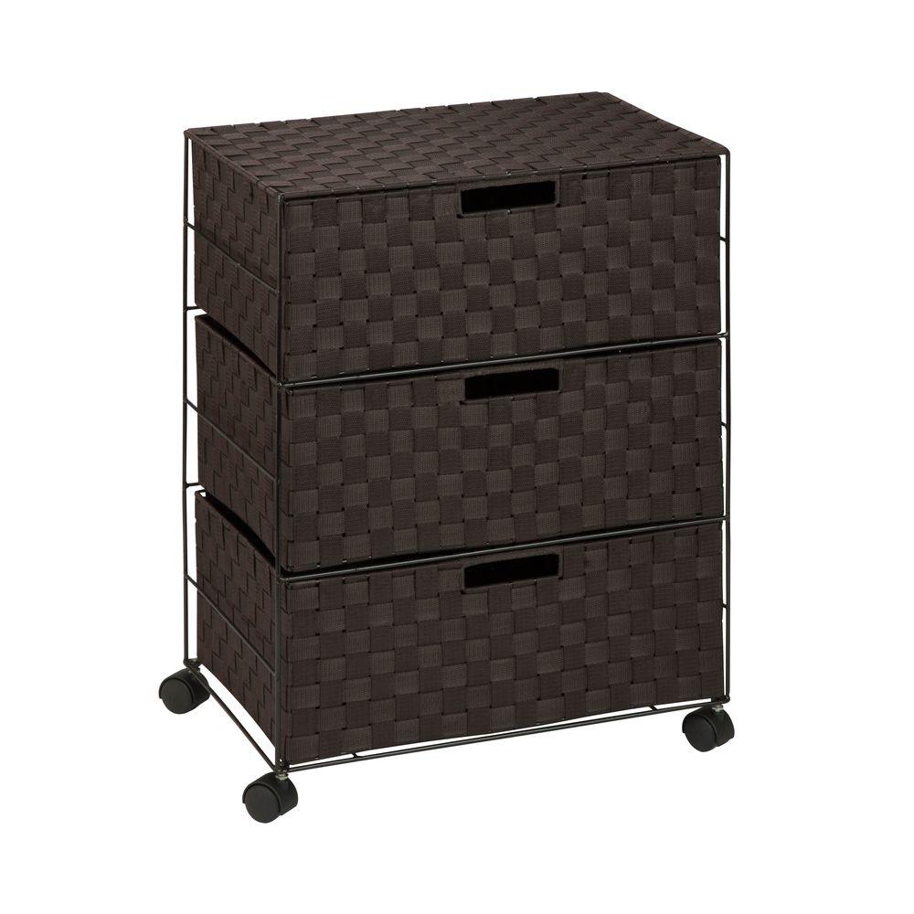 Honey Can Do Espresso Chest Ofc 03713 The Home Depot