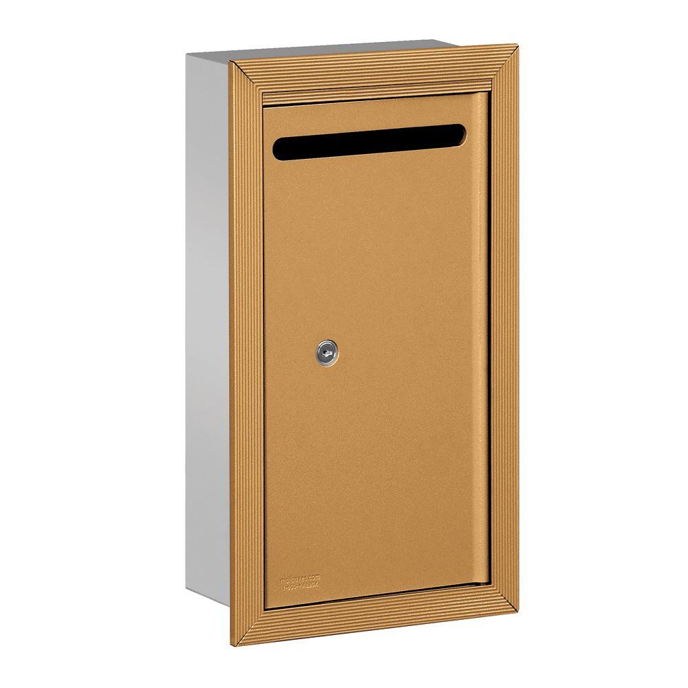 Salsbury Industries 4400 Series Antique Brass Decorative Surface